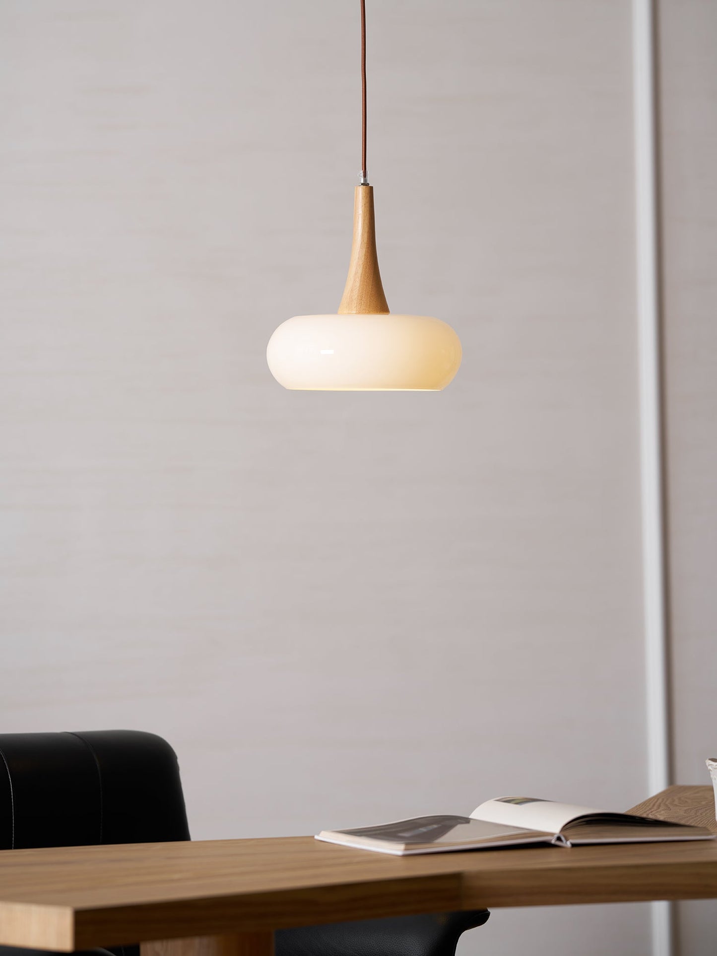 Oblate Spheroid Pendant Light