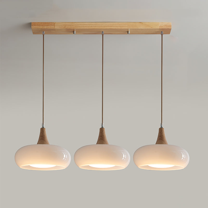 Oblate Spheroid Pendant Light