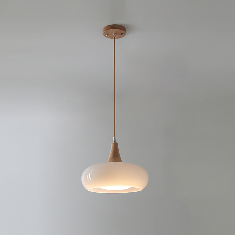 Oblate Spheroid Pendant Light