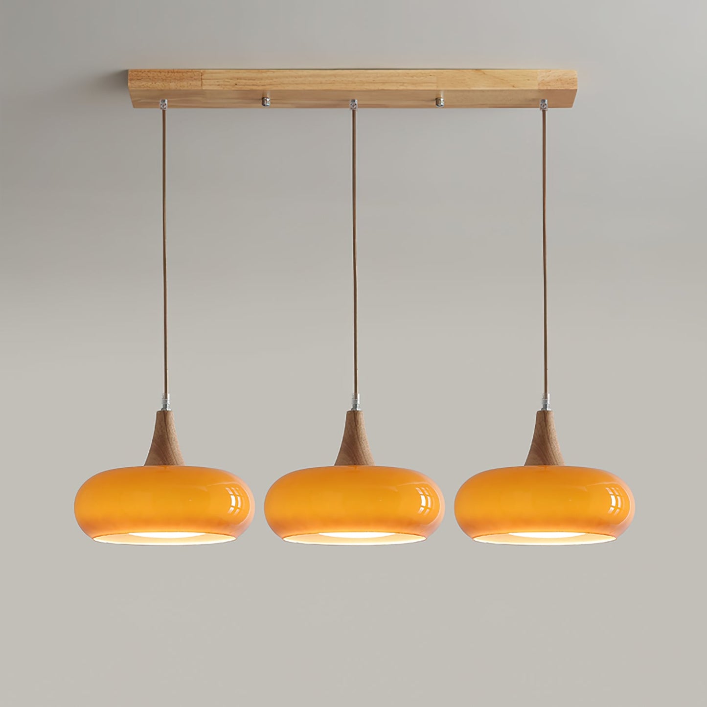 Oblate Spheroid Pendant Light