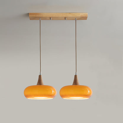 Oblate Spheroid Pendant Light