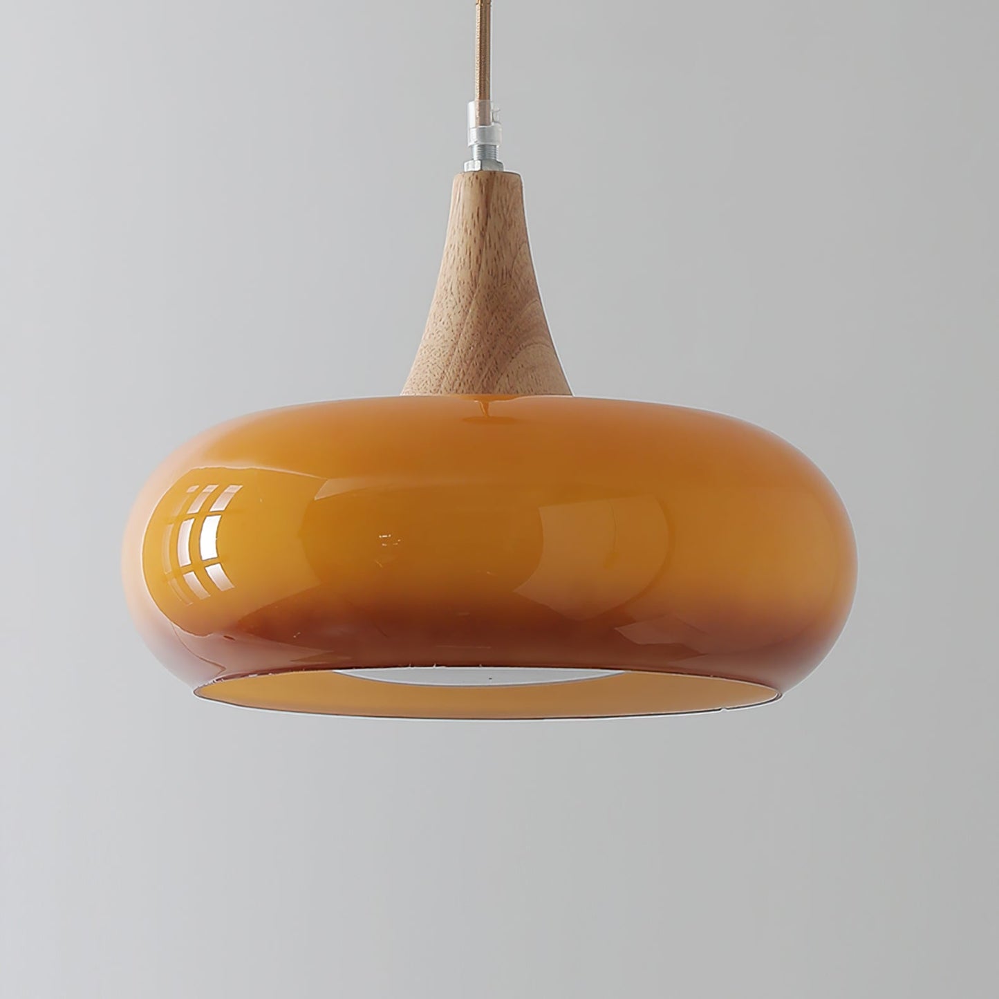 Oblate Spheroid Pendant Light
