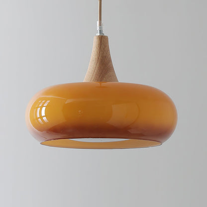 Oblate Spheroid Pendant Light