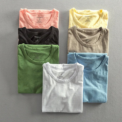 Short Sleeved Crew Neck Regular Fit T-shirts