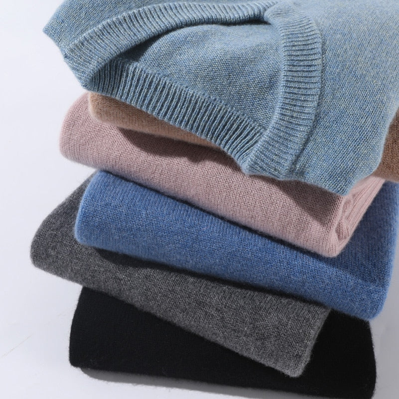 Men's V-Neck Long Sleeve Sweater