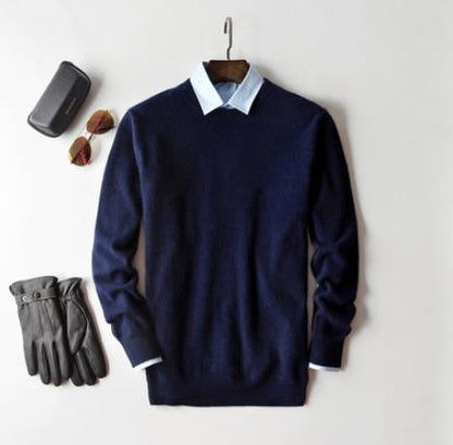 Men's V-Neck Long Sleeve Sweater