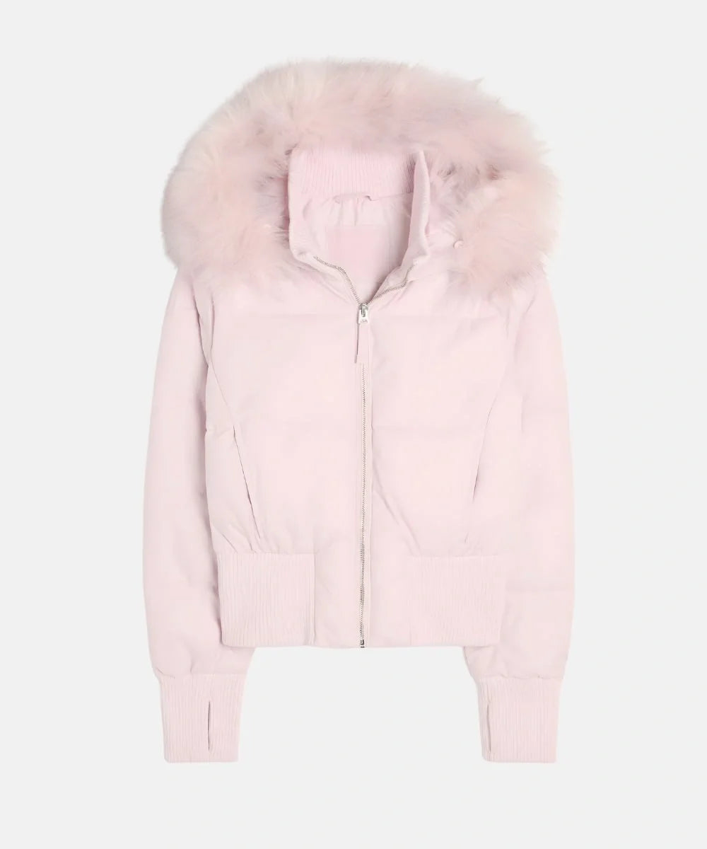 Hooded Quilted Puffer Jacket For Women