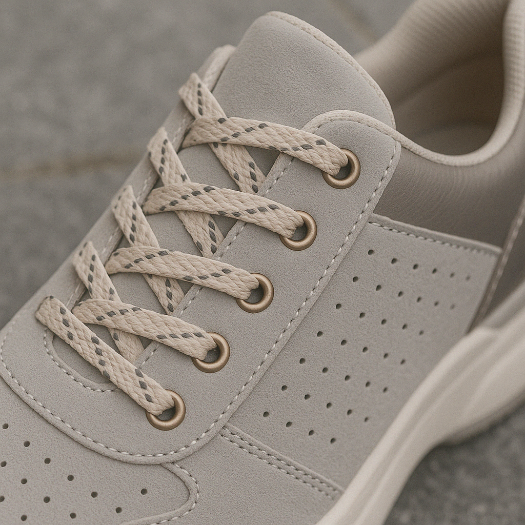 Women's Lace-Up Zip Wedge Platform Walking Sneakers