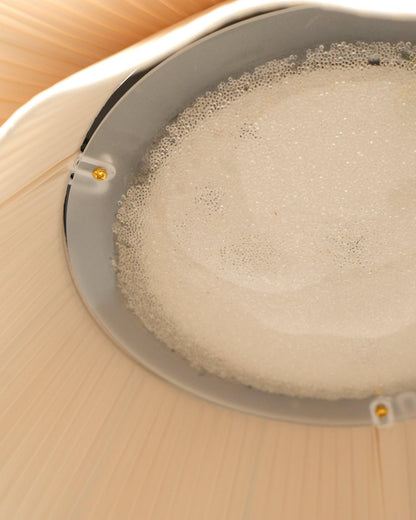 Dual-Layer Scalloped Edge Pendant Light