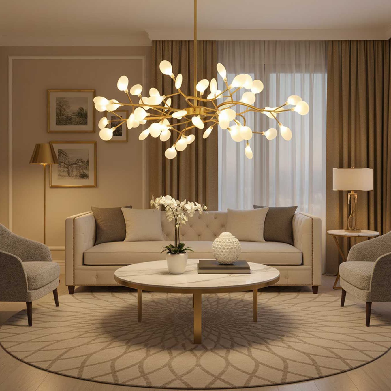 Firefly Sputnik Chandelier