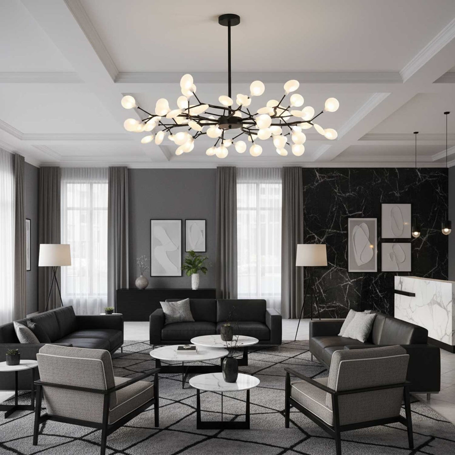 Firefly Sputnik Chandelier