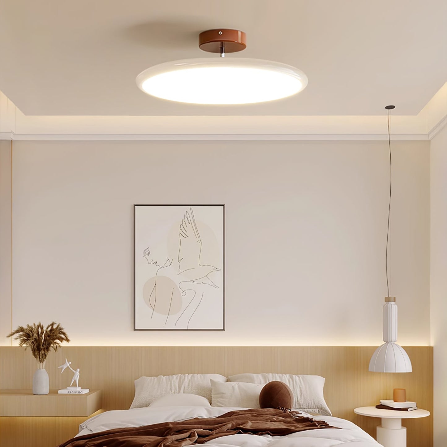 Ceiling Lamp with Adjustable Head