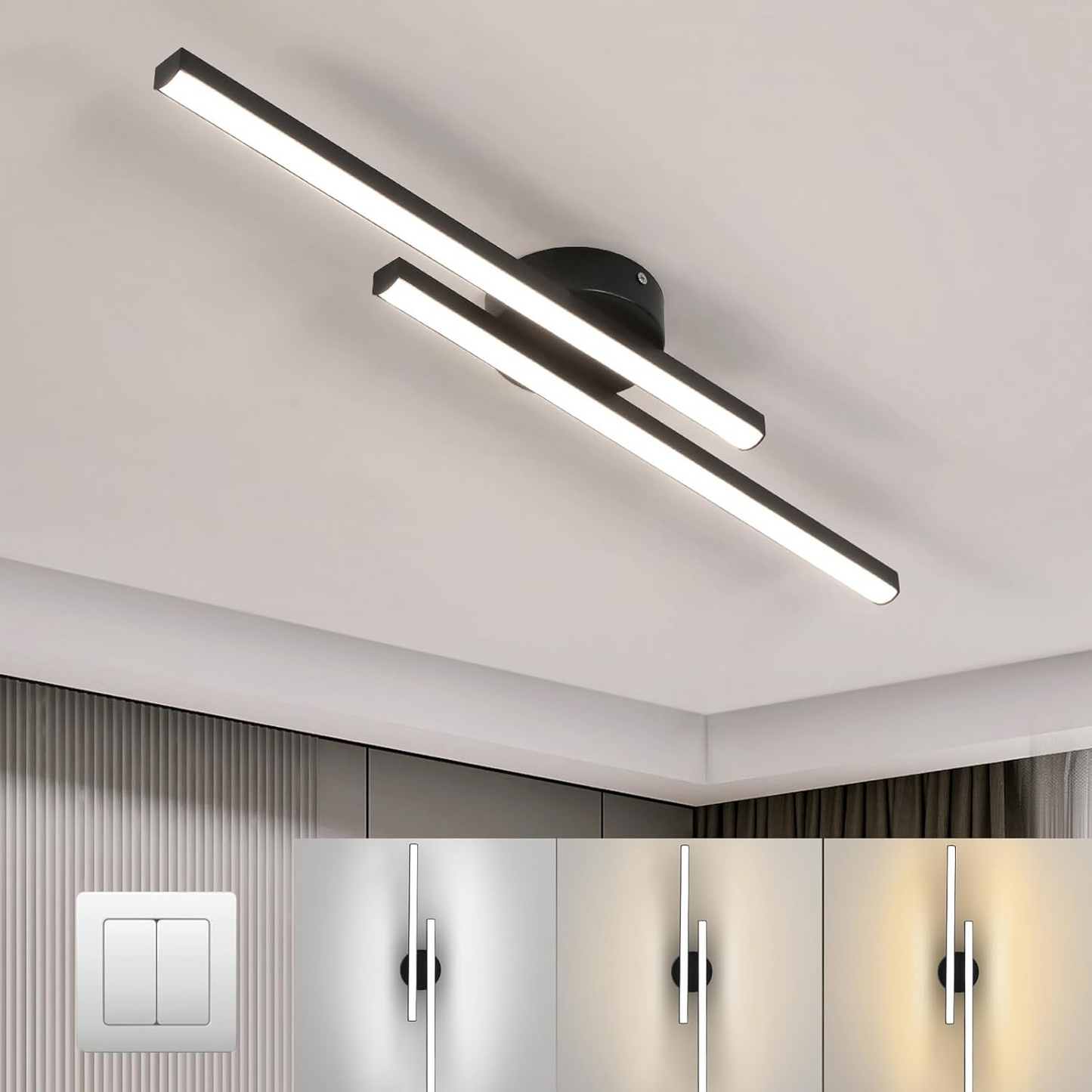 Long Strip LED Ceiling Light
