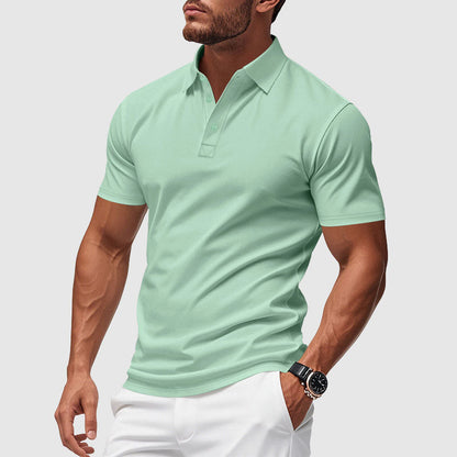 Short Sleeve Collared Button Shirts