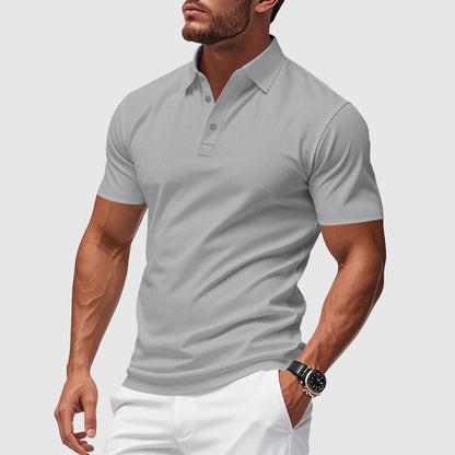 Short Sleeve Collared Button Shirts