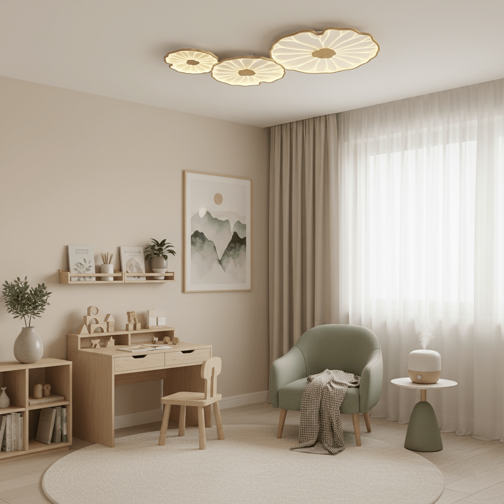 Lotus Leaf Ceiling Lamp