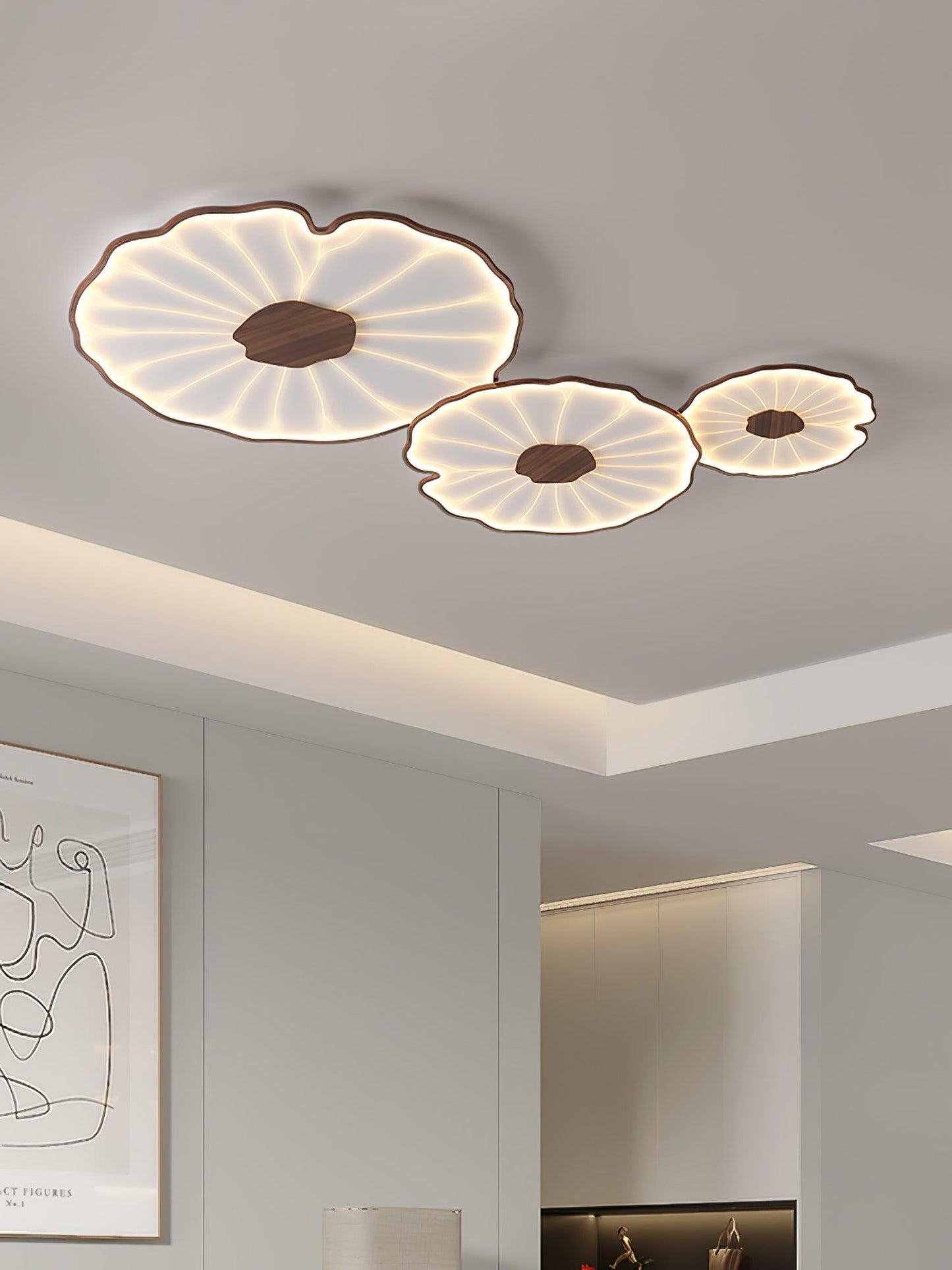 Lotus Leaf Ceiling Lamp
