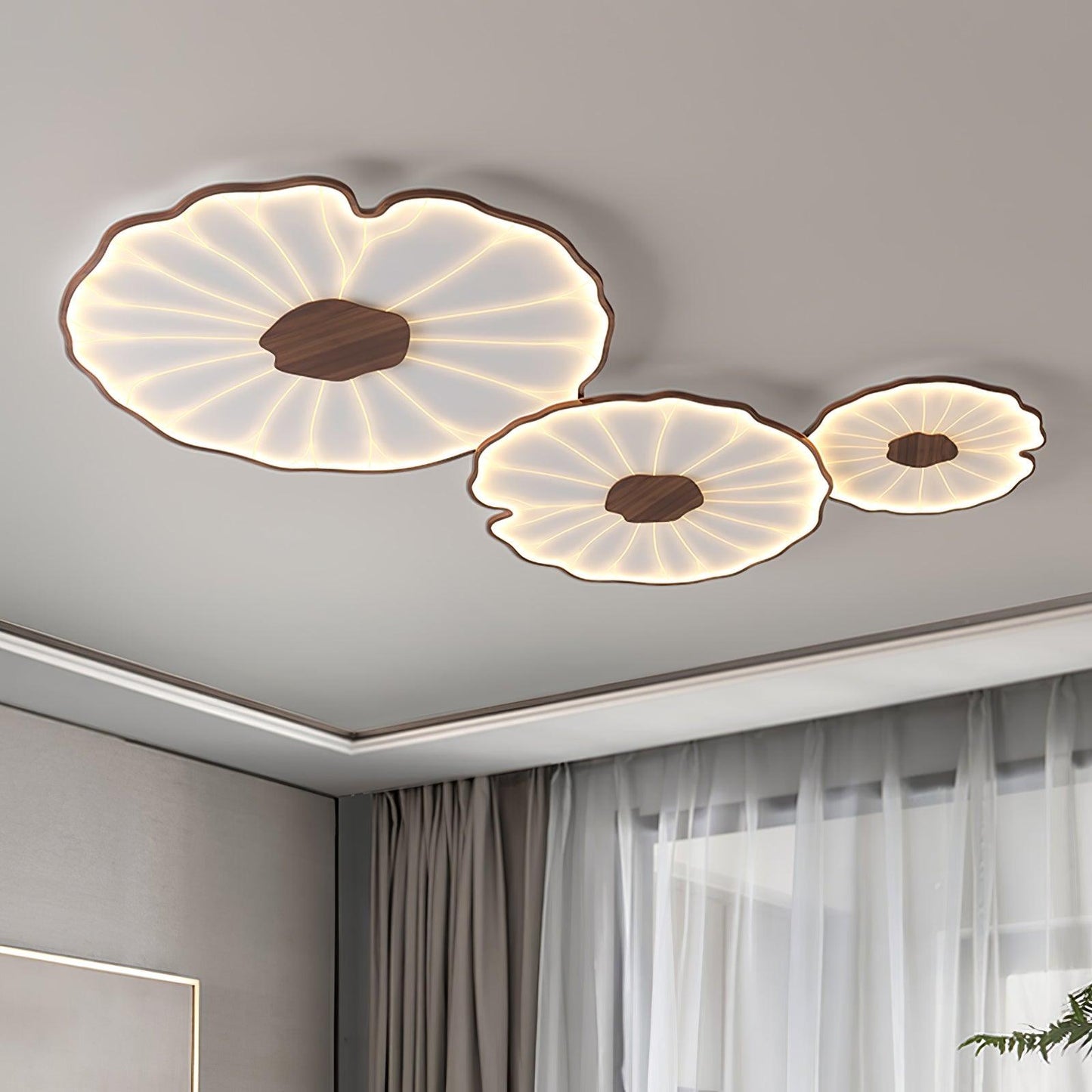 Lotus Leaf Ceiling Lamp