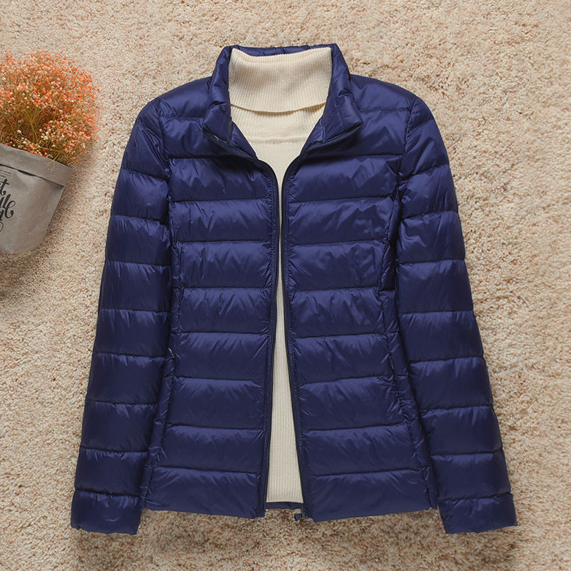 Hooded Lightweight Quilted Puffer Jacket For Women