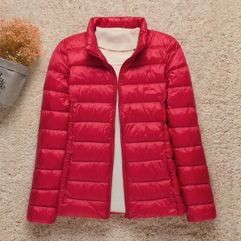 Hooded Lightweight Quilted Puffer Jacket For Women
