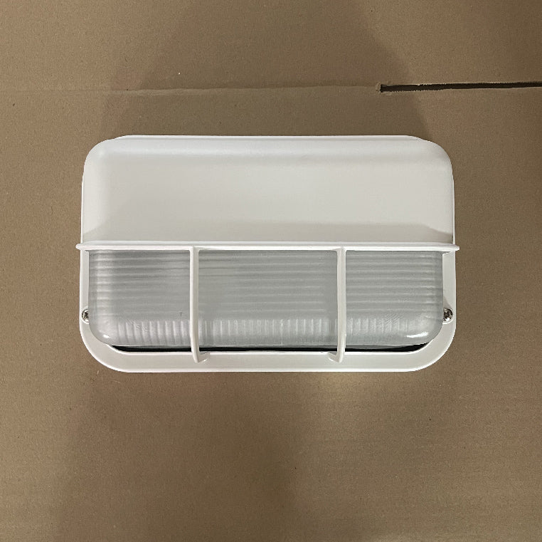 Ribbed Glass Wall Lamp