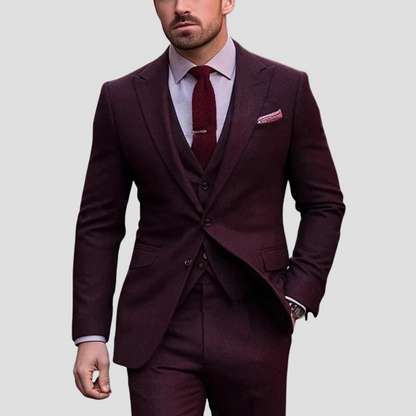 Slim Fit Single Breasted Suit Set