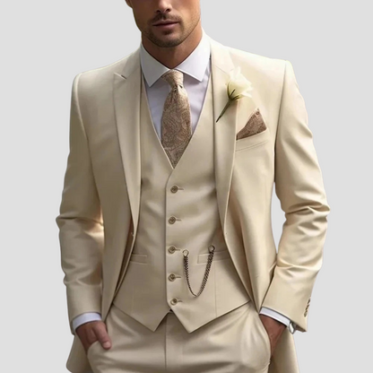 Slim Fit Single Breasted Suit Set