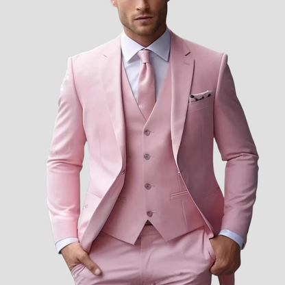 Slim Fit Single Breasted Suit Set