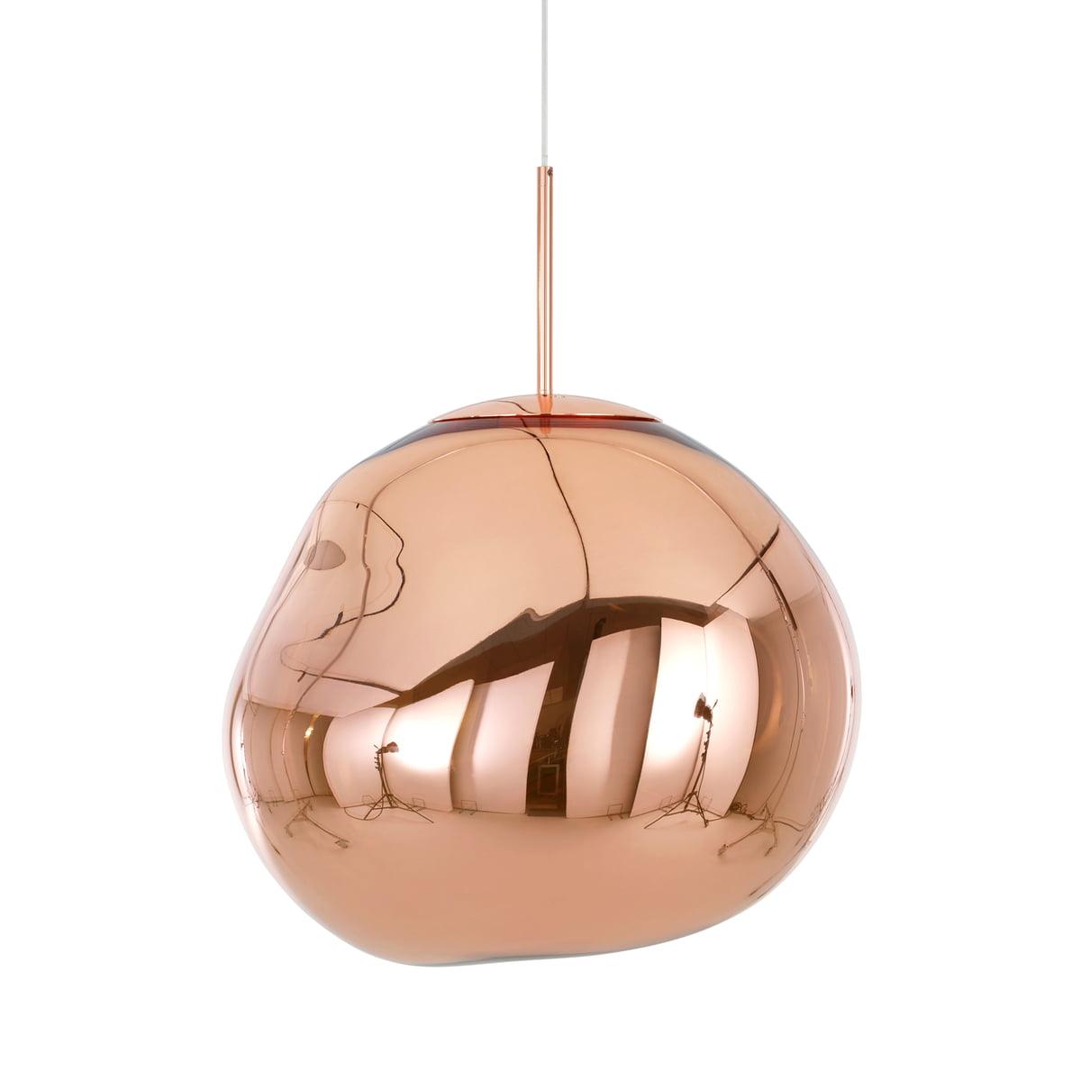 Lava Style Glass Orb Pendant Light