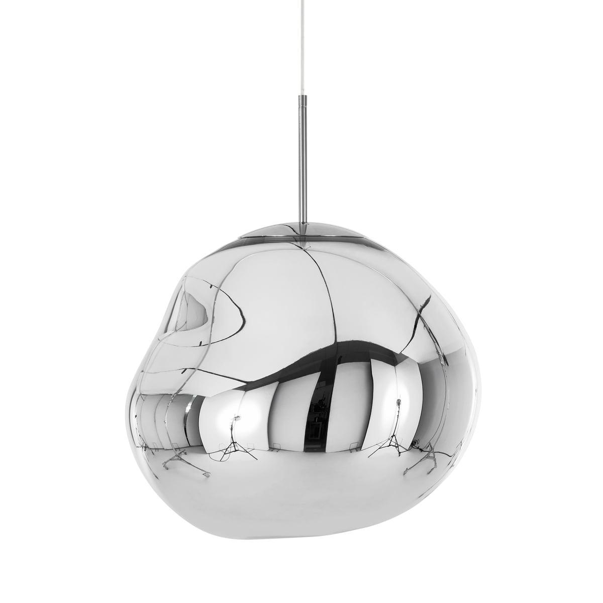 Lava Style Glass Orb Pendant Light