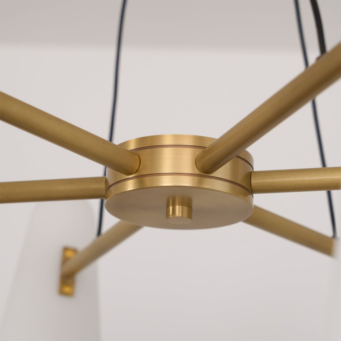 Symmetrical Spoke Chandelier