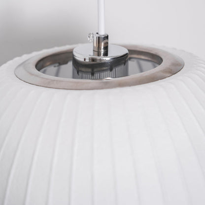 Cylindrical Ribbed Shade Wall Lamp