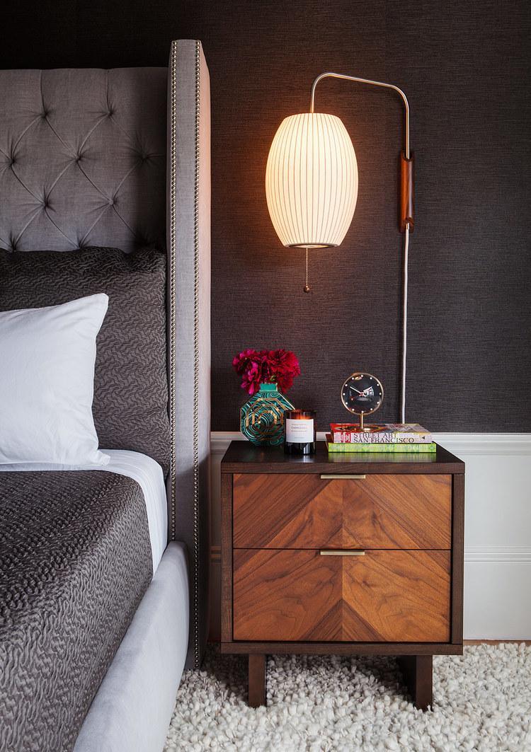 Cylindrical Ribbed Shade Wall Lamp