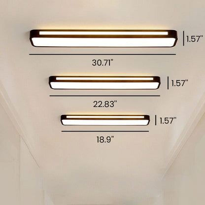Rectangular Flush Mount Ceiling Light