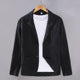 Pocketed Collared Notched Buttoned Blazer