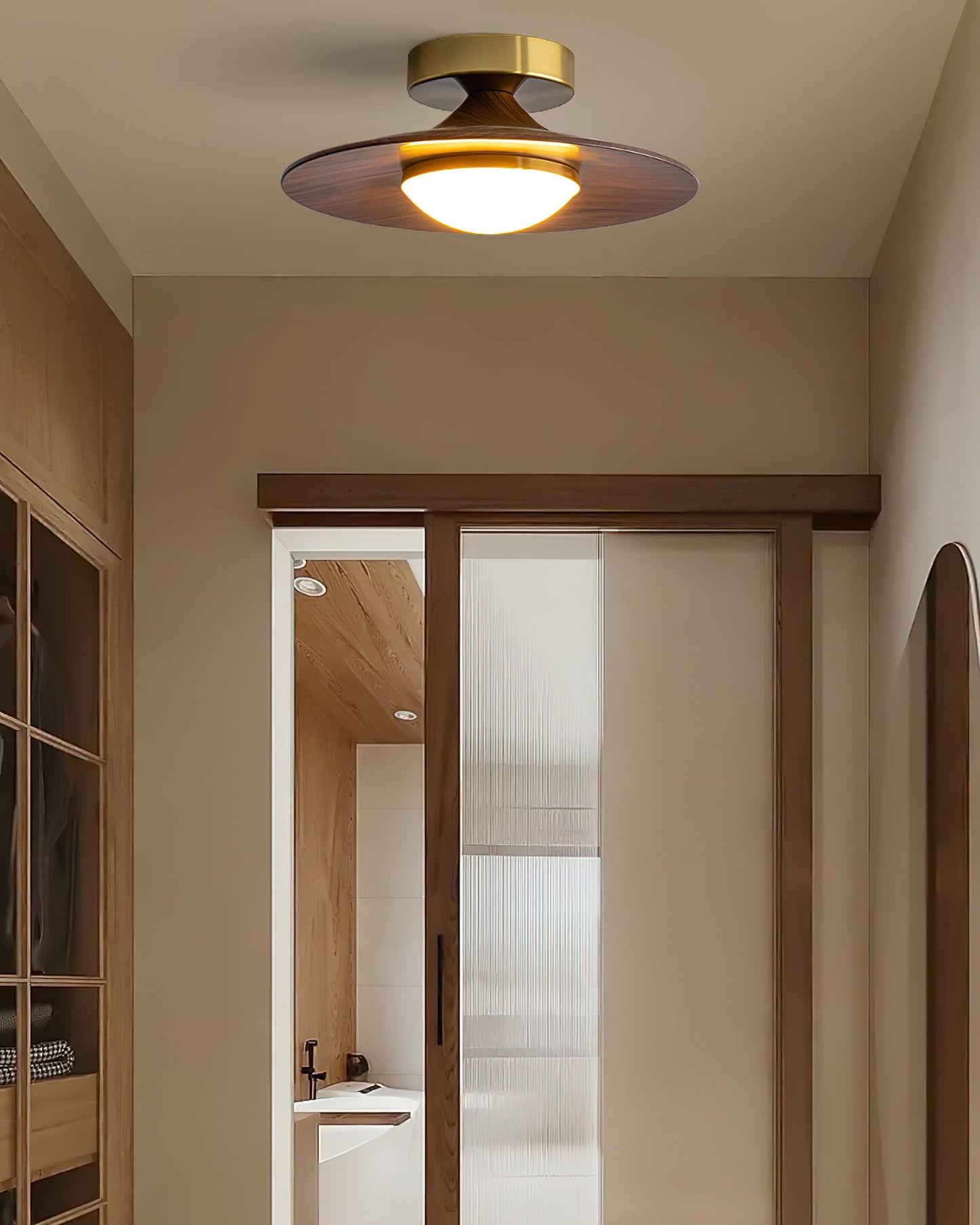 Halo Saucer Ceiling Light