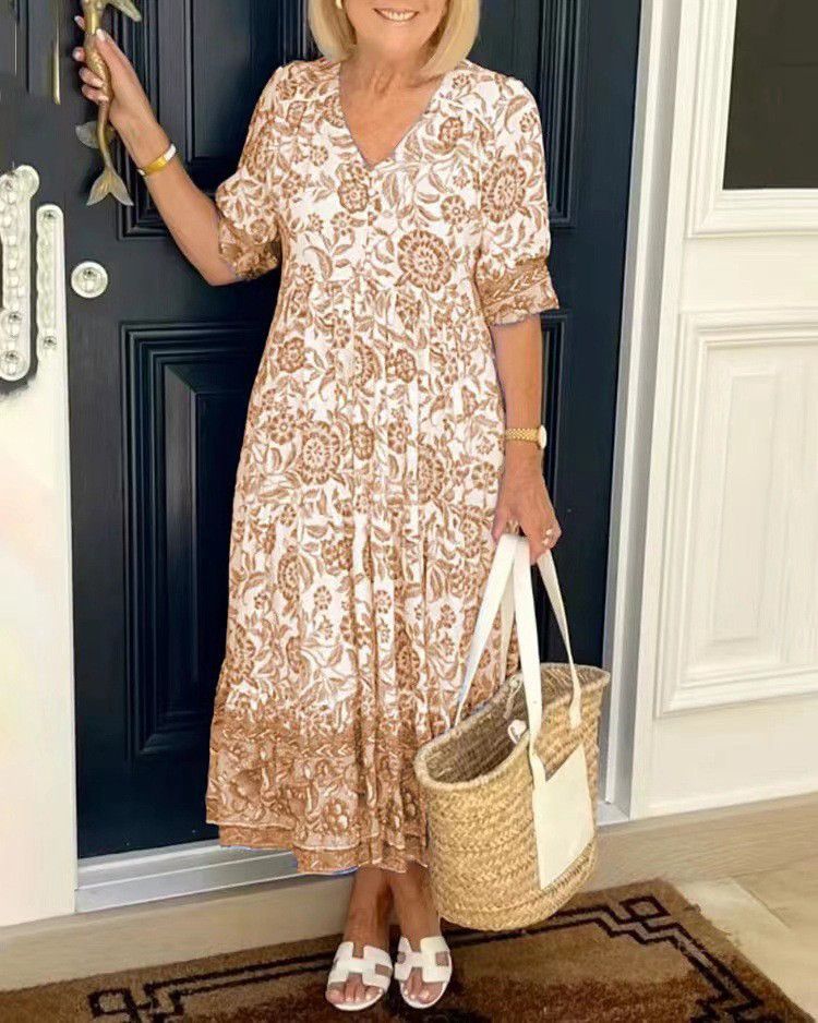 Floral Printed Dress