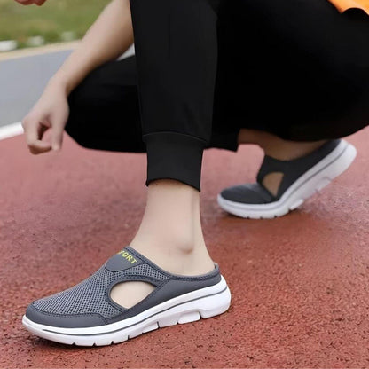 Slip-On Cutout Sandals