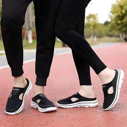 Slip-On Cutout Sandals