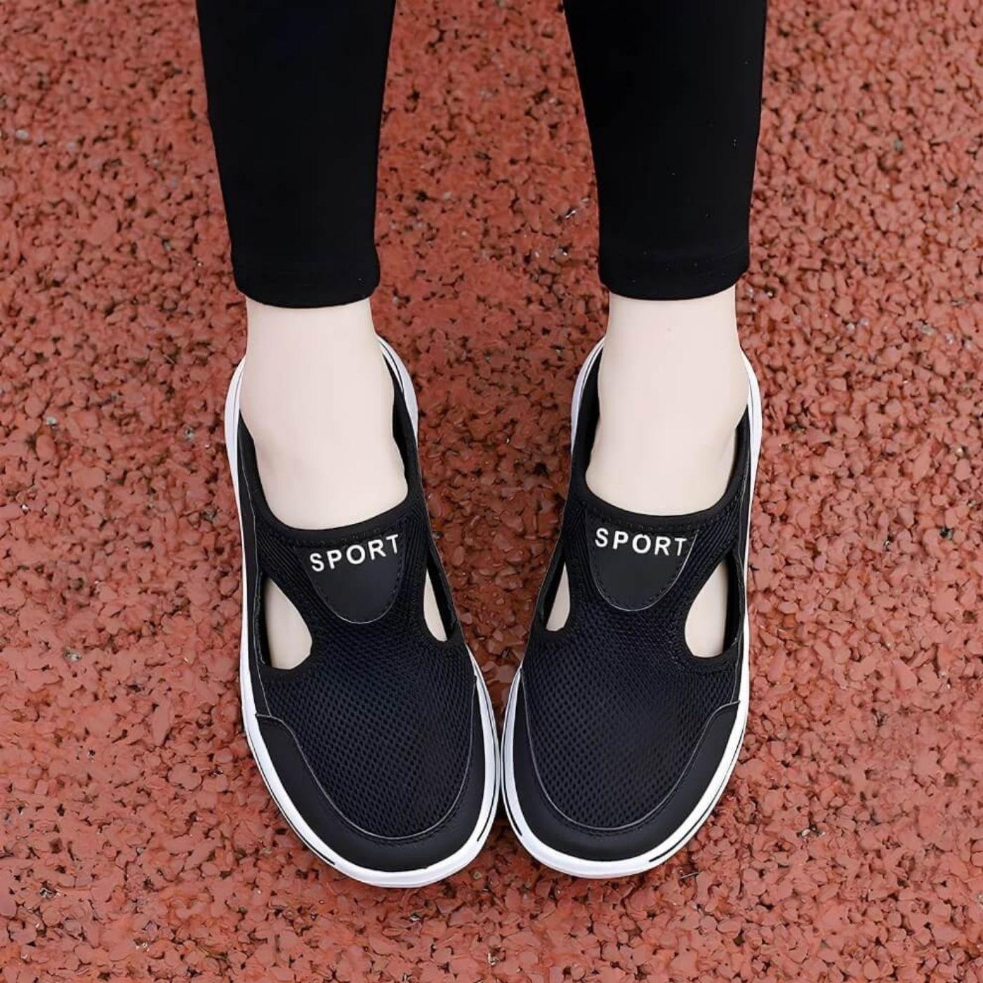 Slip-On Cutout Sandals