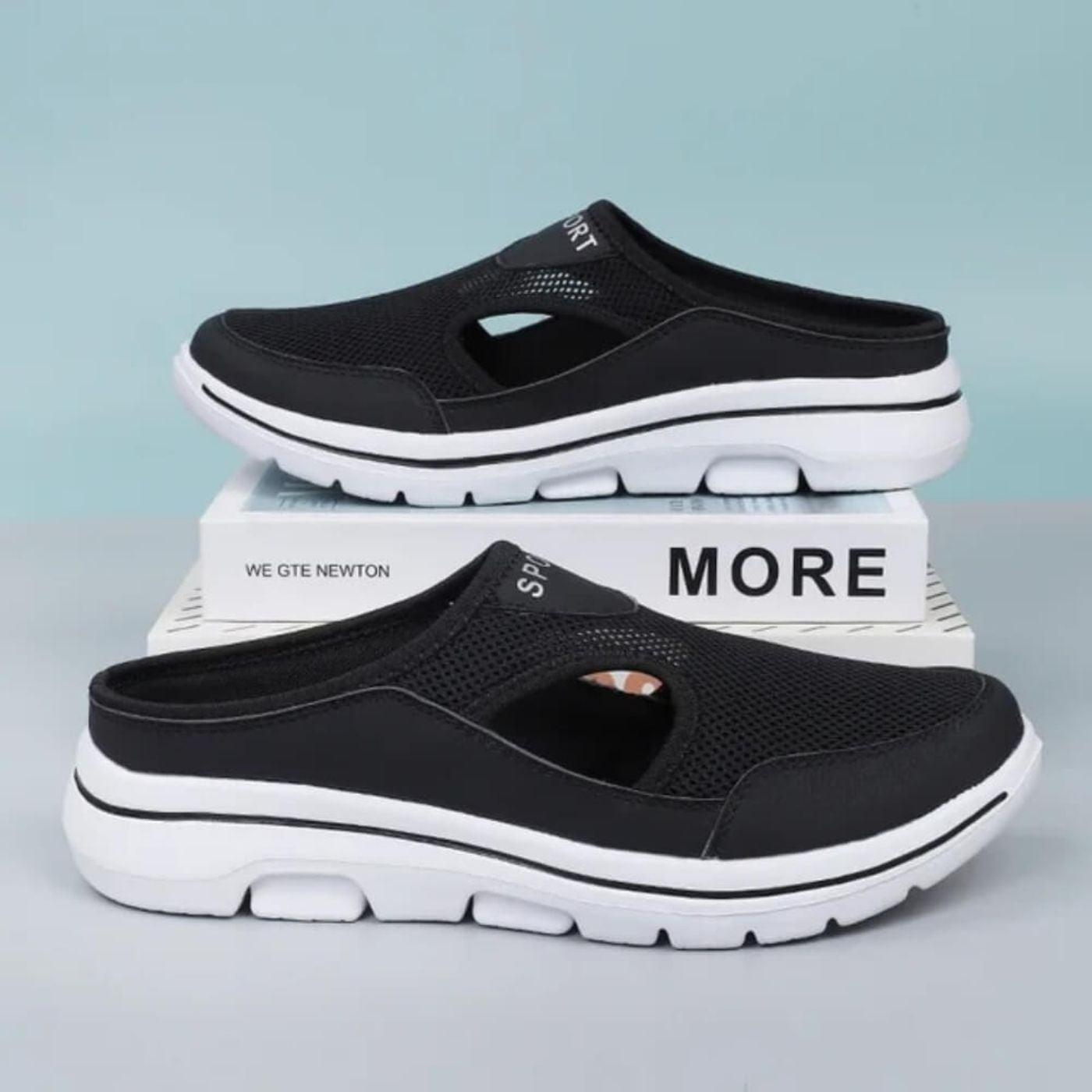Slip-On Cutout Sandals