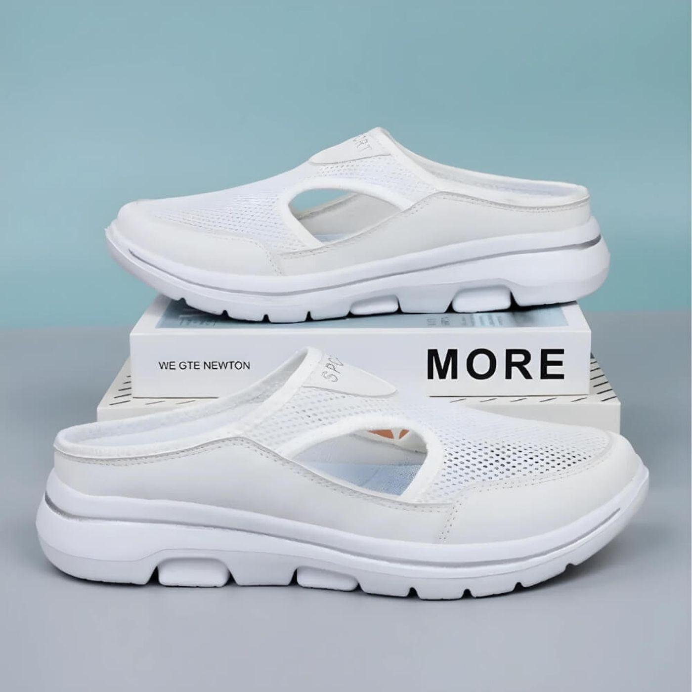 Slip-On Cutout Sandals