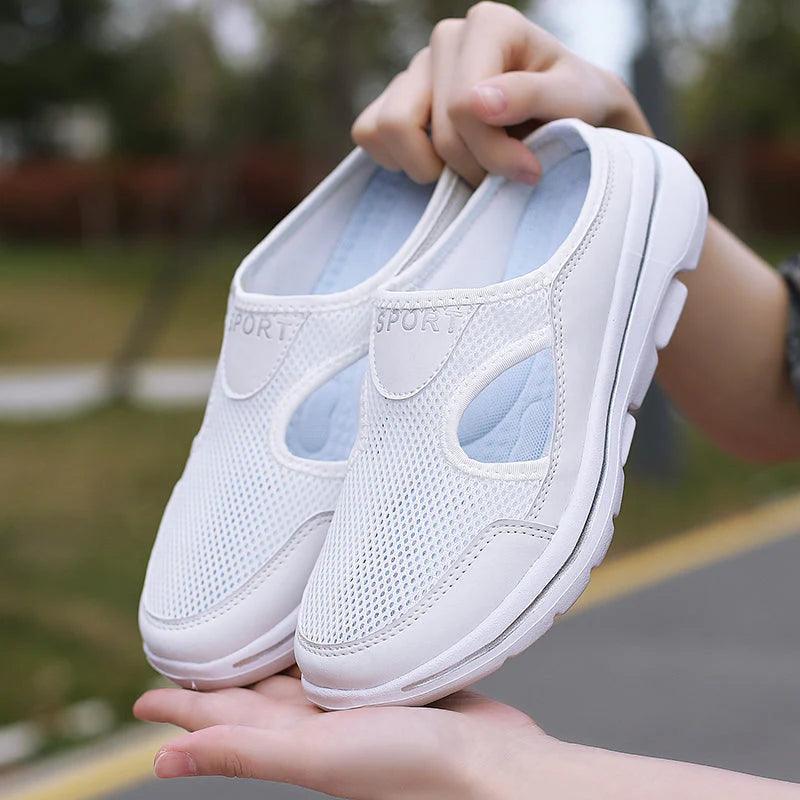 Slip-On Cutout Sandals
