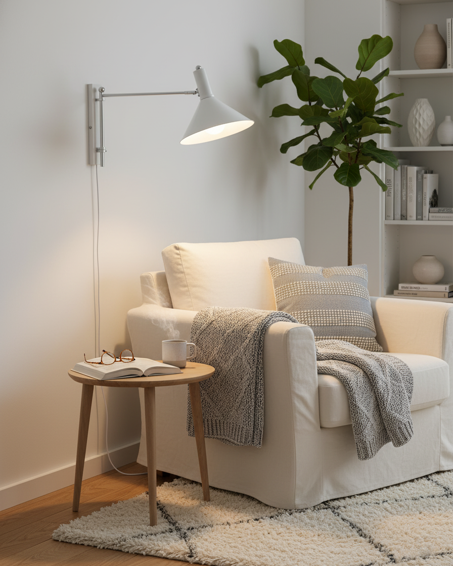 Adjustable Swivel Wall Light Fixture