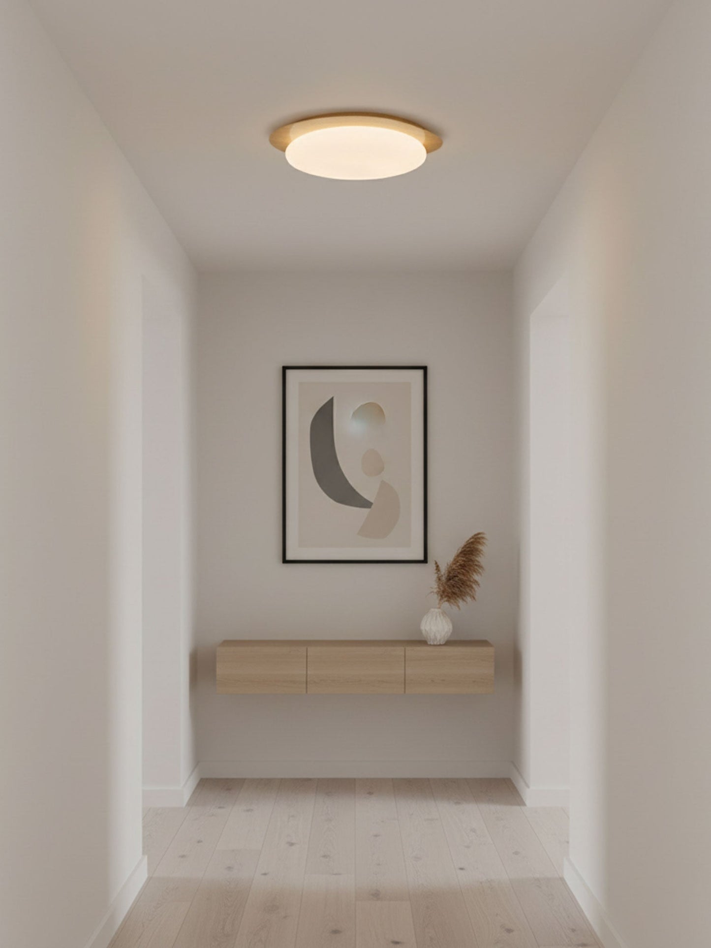 Circular Floating Effect Ceiling Lamp
