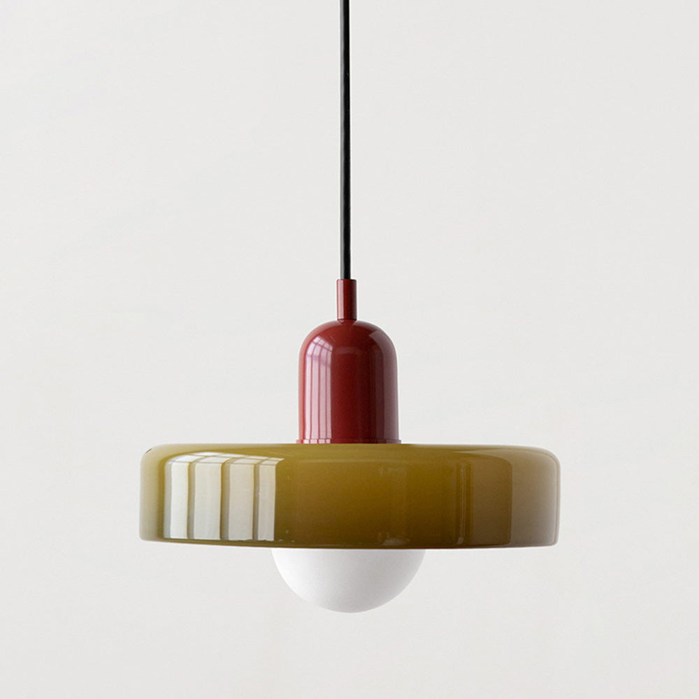 Pendant Light with Glass Shade