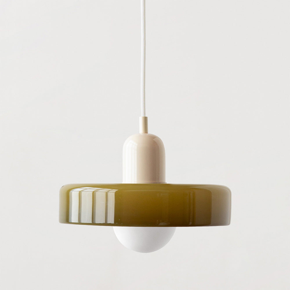 Pendant Light with Glass Shade