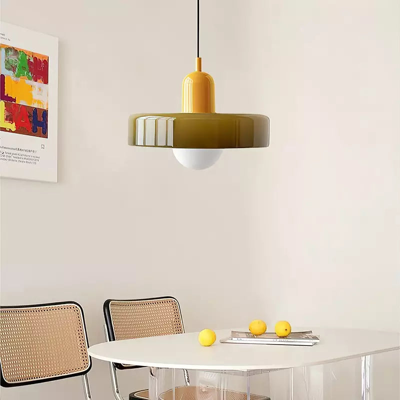 Pendant Light with Glass Shade