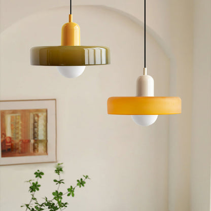 Pendant Light with Glass Shade