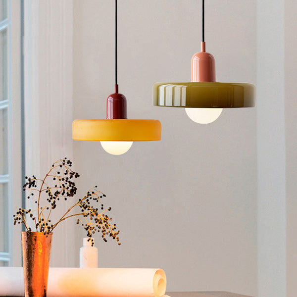 Pendant Light with Glass Shade